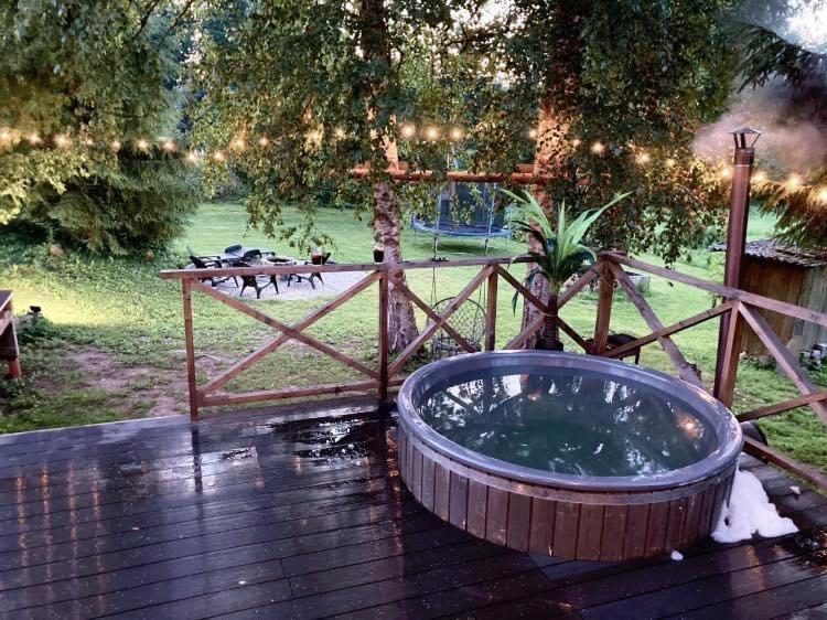 Semo With Amazing Sauna And Pool Holiday home Vecumnieki